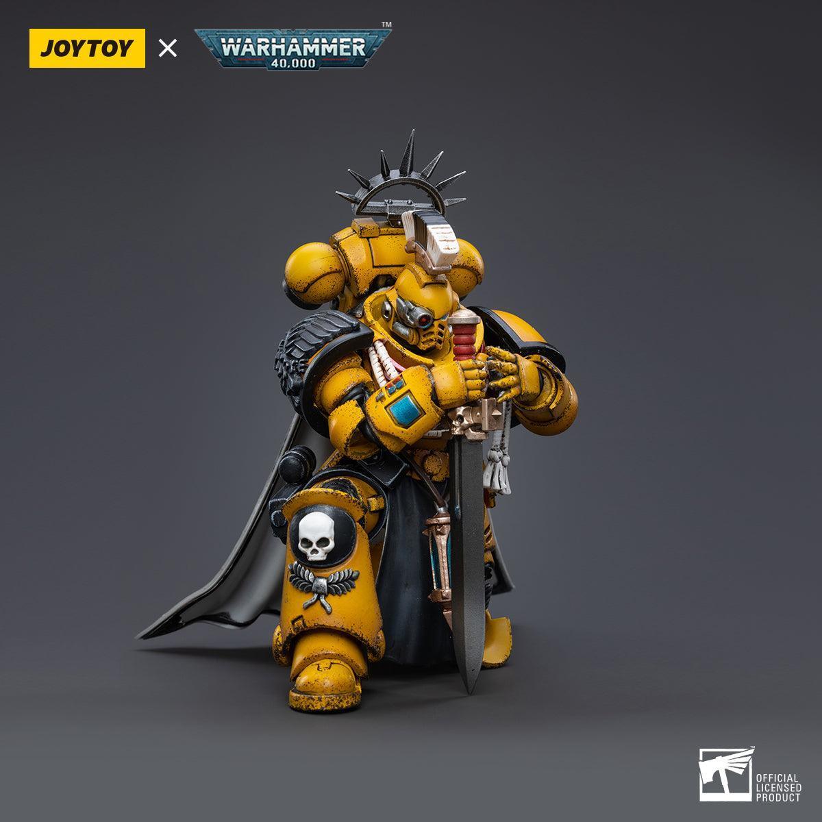 Warhammer Collectibles: 1/18 Scale Imperial Fists Primaris Captain - Image 4