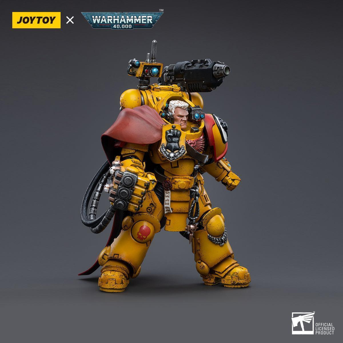 Warhammer Collectibles: 1/18 Scale Imperial Fists Third Captain Tor Garadon - Image 3