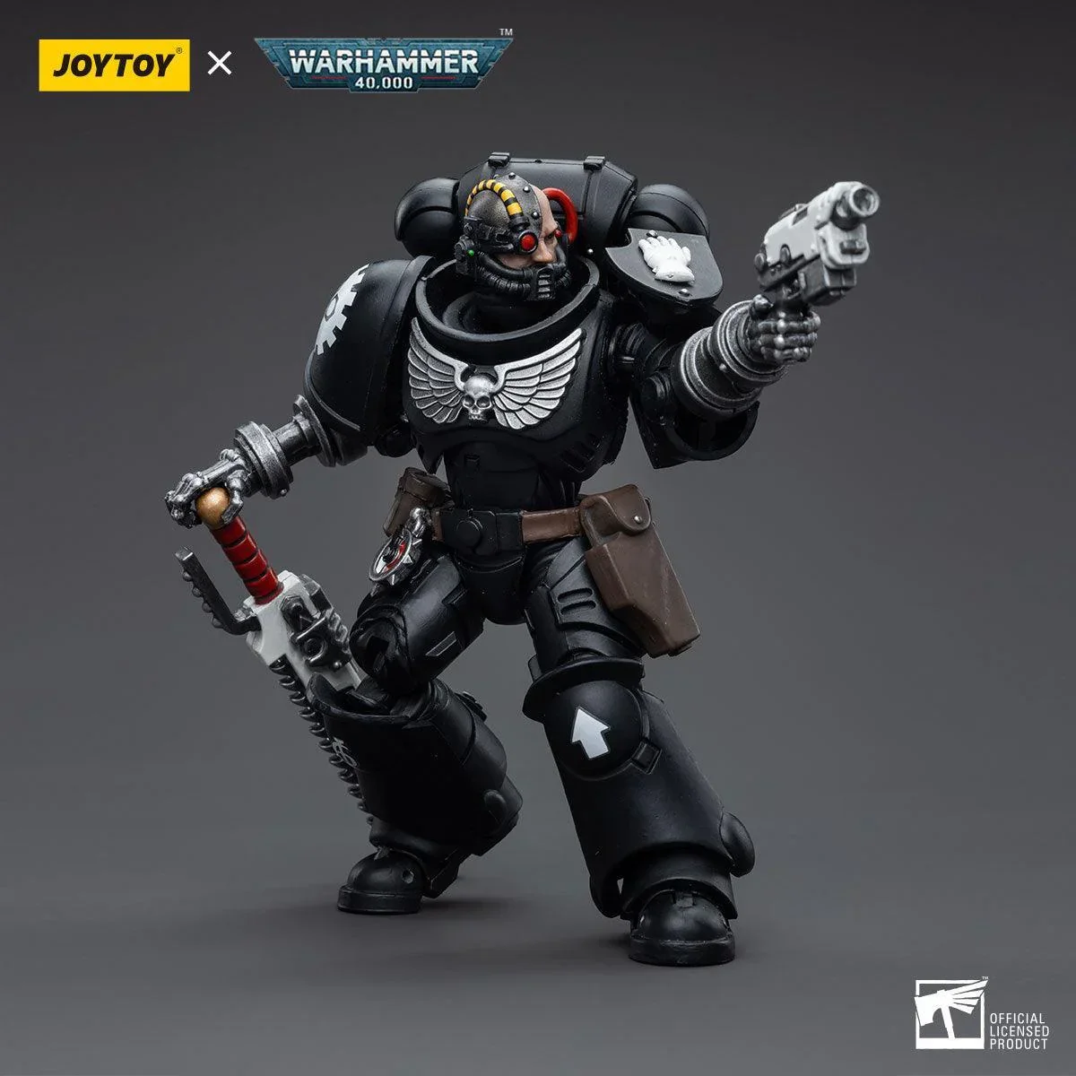 Warhammer Collectibles: 1/18 Scale Iron Hands Intercessors Brother Ignar - Image 3