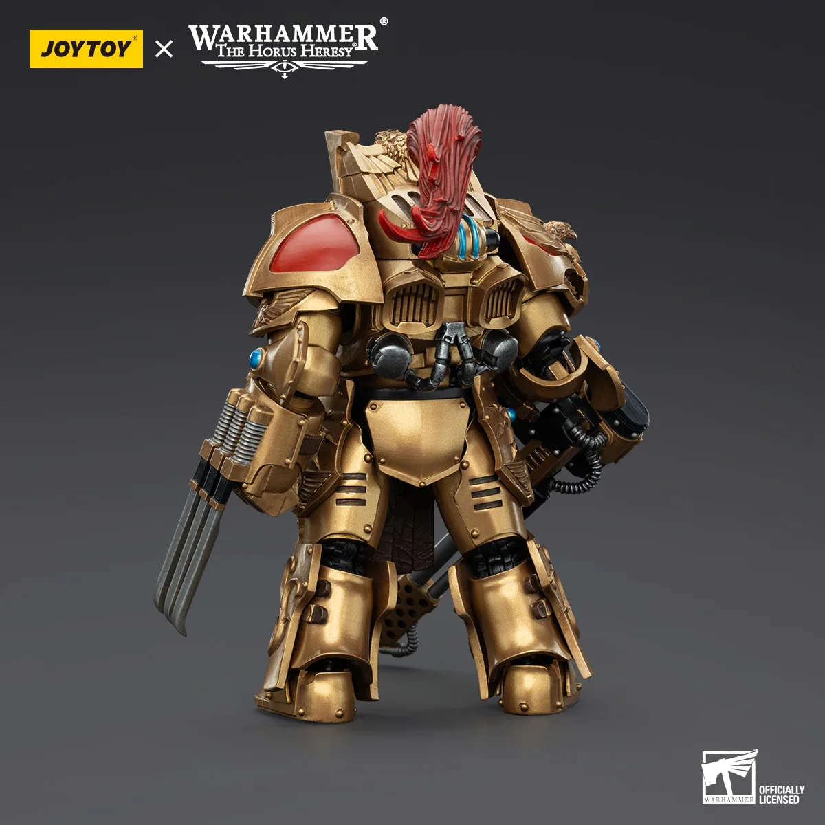 Warhammer Collectibles: 1/18 Scale Legio Custodes Aquilon Terminator Squad Aquilon w Firepike - Image 2