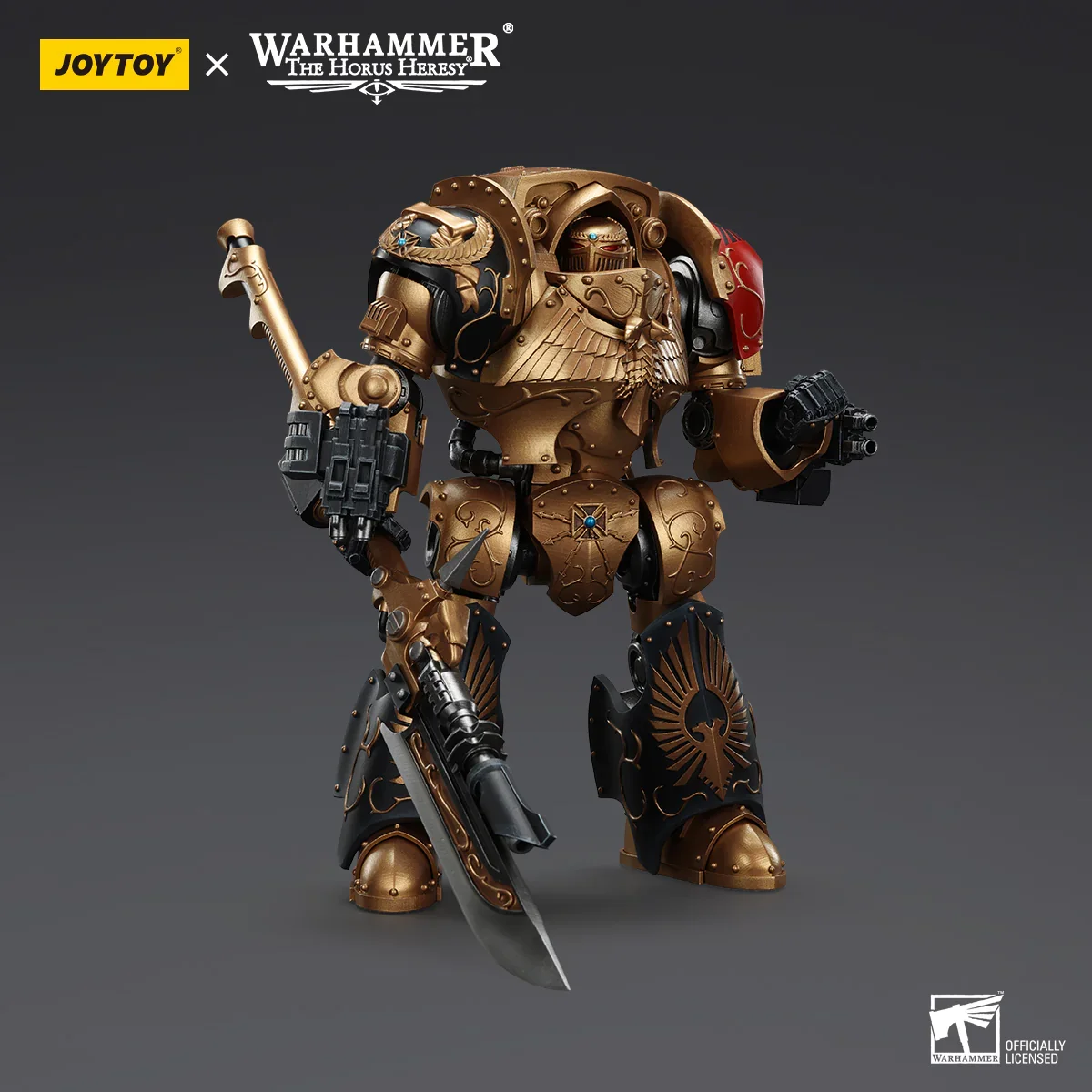 Warhammer Collectibles: 1/18 Scale Legio Custodes Contemptor-Achillus Dreadnought - Image 3