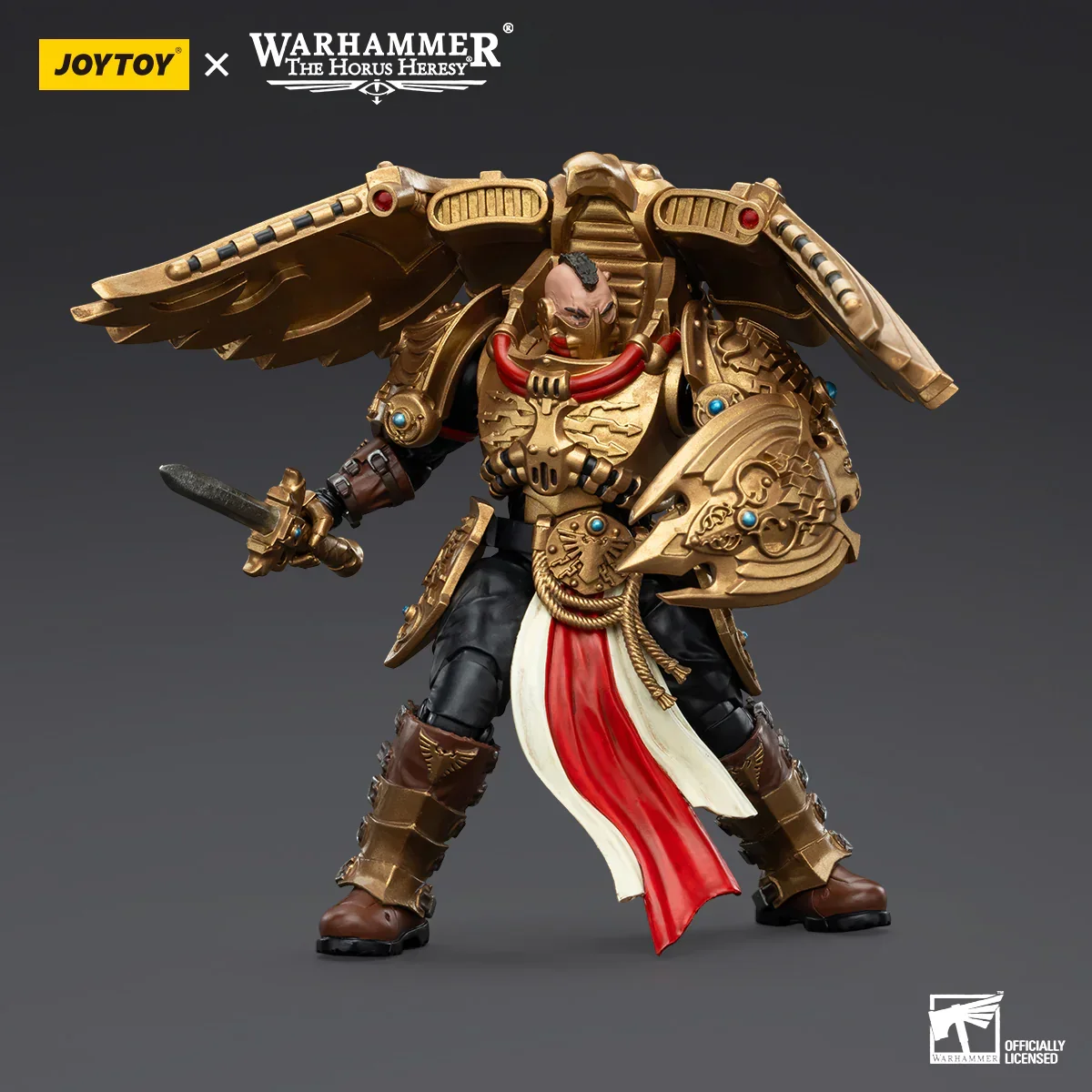 Warhammer Collectibles: 1/18 Scale Legio Custodes Custodian Venatari with Venatari Lance - Image 3