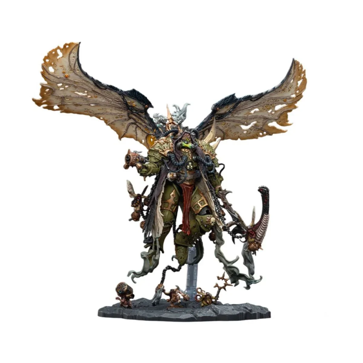 Warhammer Collectibles: 1/18 Scale Mortarion Daemon Primarch of Nurgle - Pre-Order - Image 5