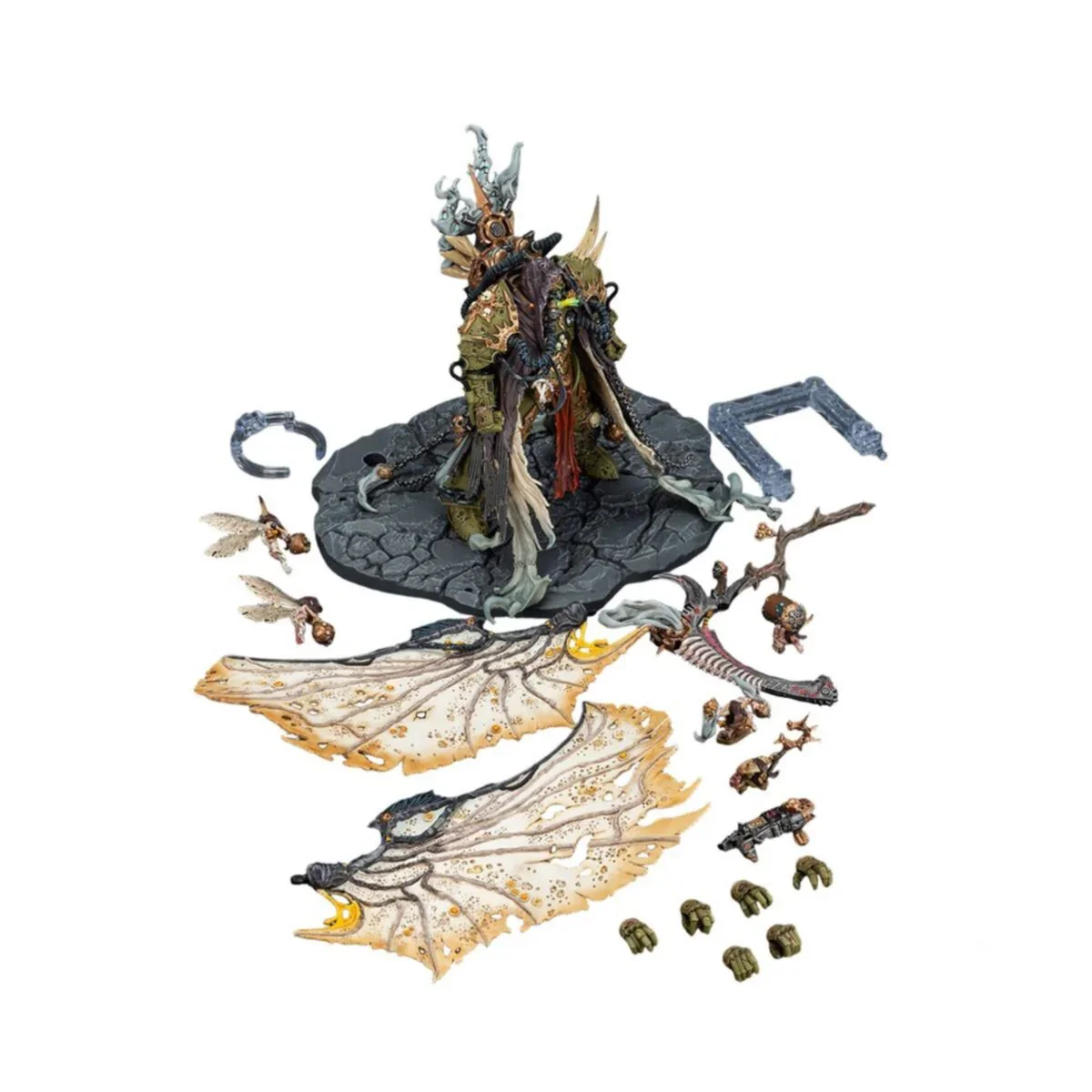 Warhammer Collectibles: 1/18 Scale Mortarion Daemon Primarch of Nurgle - Pre-Order - Image 6