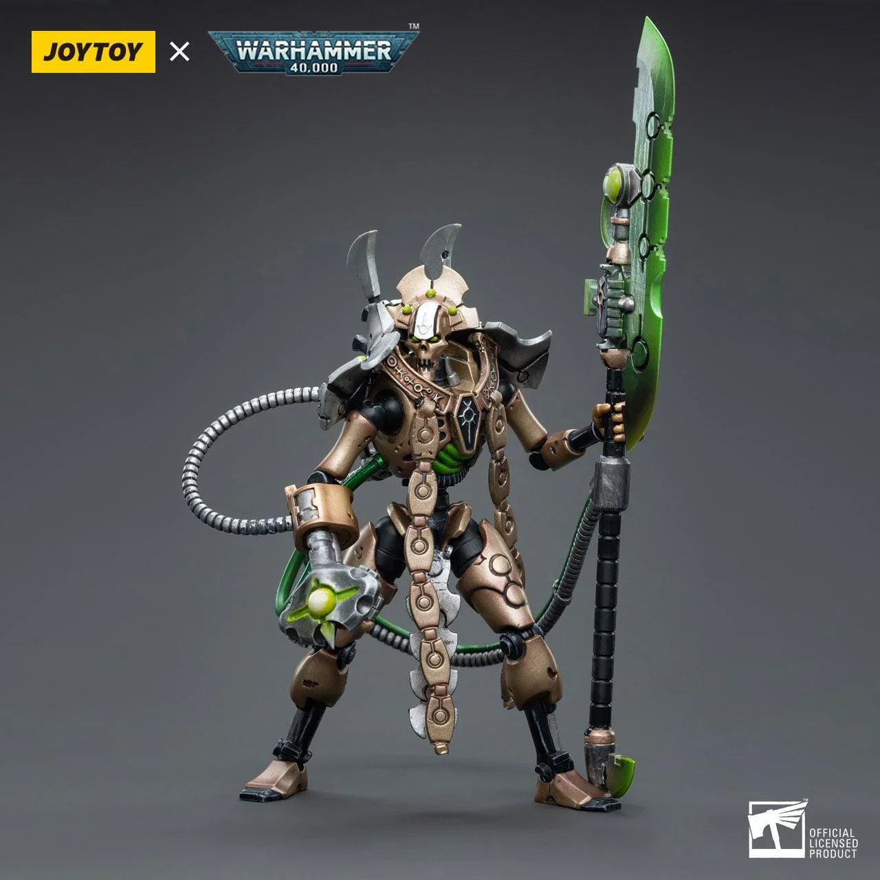 Warhammer Collectibles: 1/18 Scale Necrons Szarekhan Dynasty Overlord - Image 2