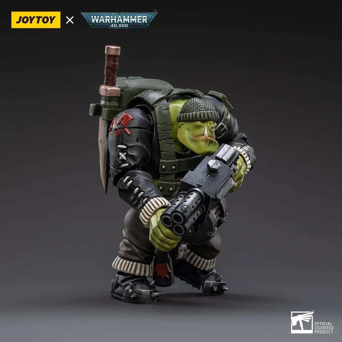SALE Warhammer Collectibles: 1/18 Scale Ork Kommandos Dakka Boy Rotbilge - Image 3