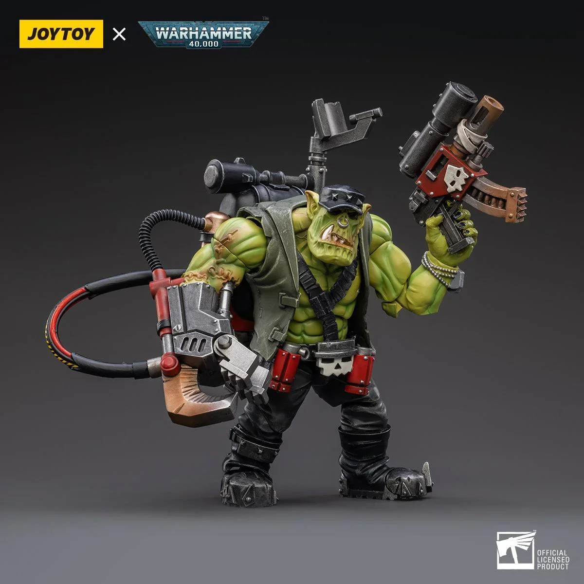 Warhammer Collectibles: 1/18 Scale Ork Kommandos Nob Nazbog - Image 3