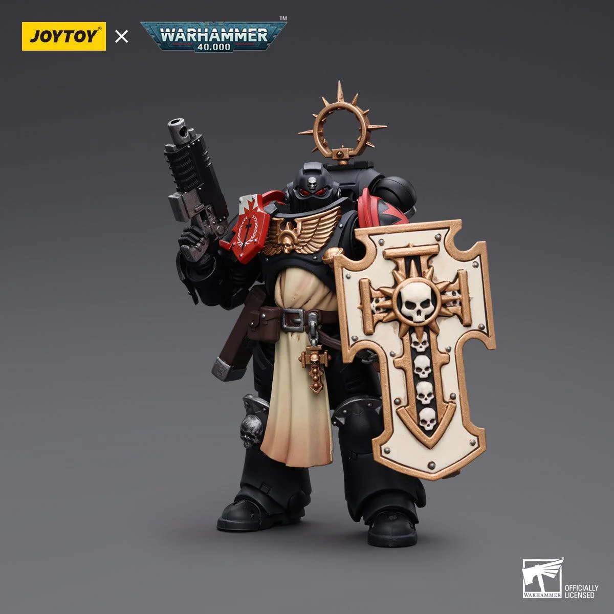 Warhammer Collectibles: 1/18 Scale Primaris Space Marines Black Templars Bladeguard Veteran - Image 2