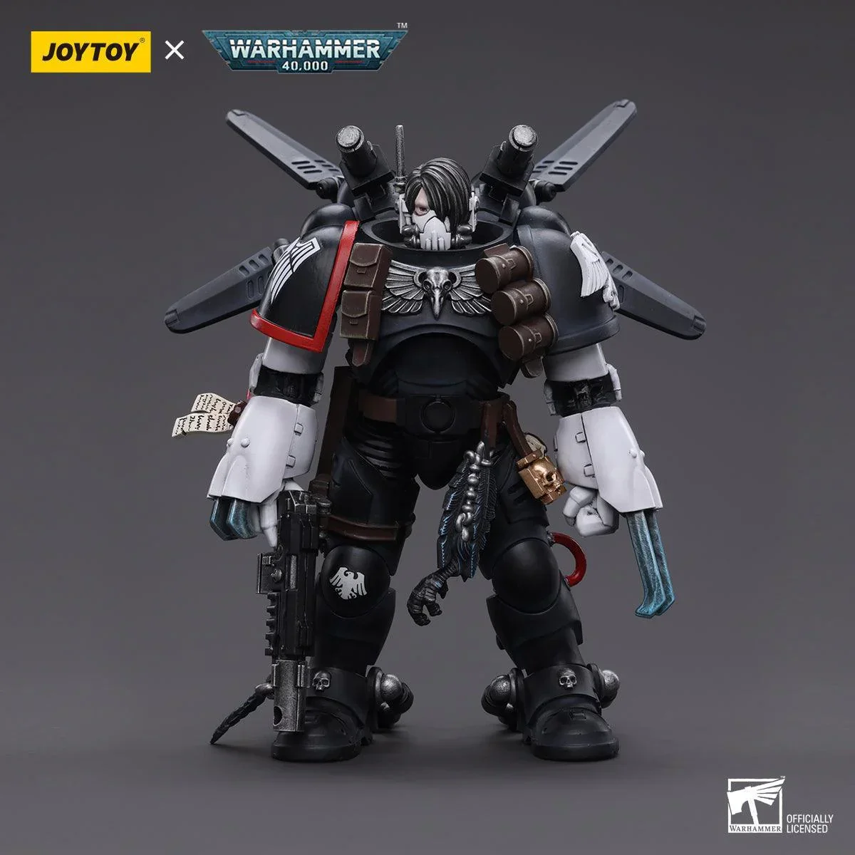 SALE Warhammer Collectibles: 1/18 Scale Raven Guard Chapter Master Kayvaan Shrike