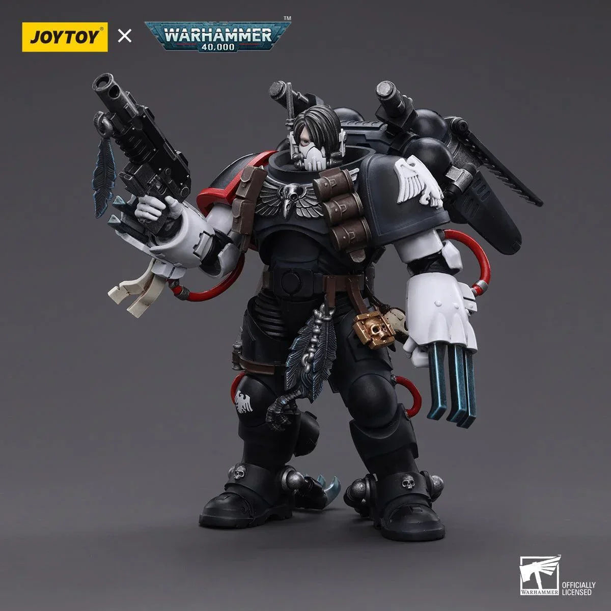 SALE Warhammer Collectibles: 1/18 Scale Raven Guard Chapter Master Kayvaan Shrike - Image 3