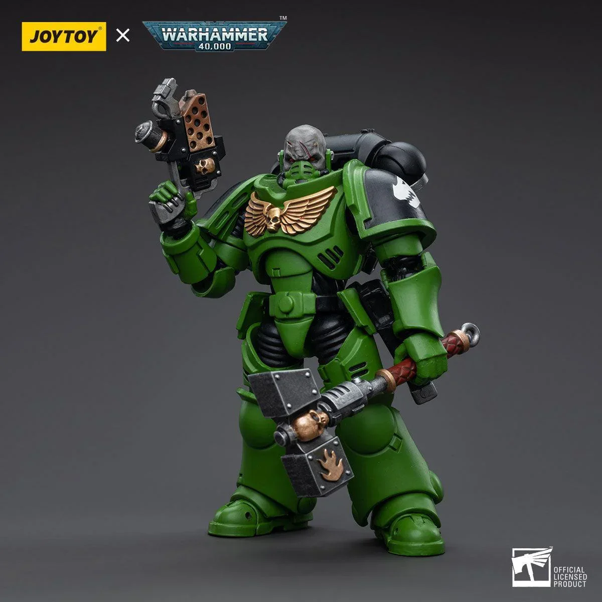 Warhammer Collectibles: 1/18 Scale Salamanders Assault Intercessors Sergeant Krajax - Image 3