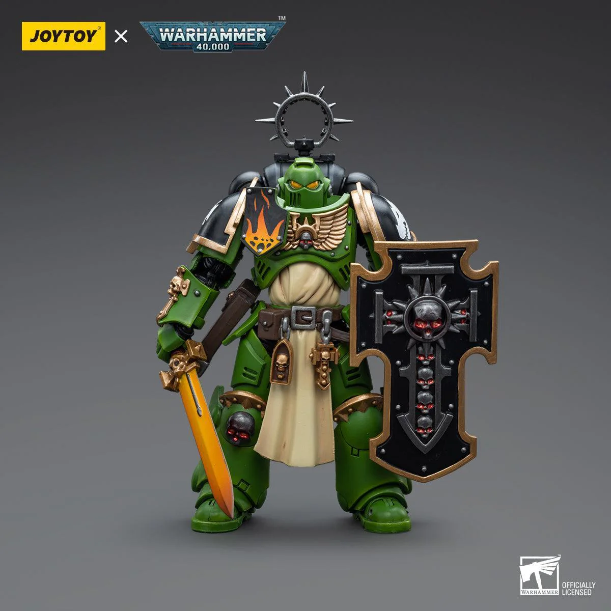 Warhammer Collectibles: 1/18 Scale Salamanders Bladeguard Veteran