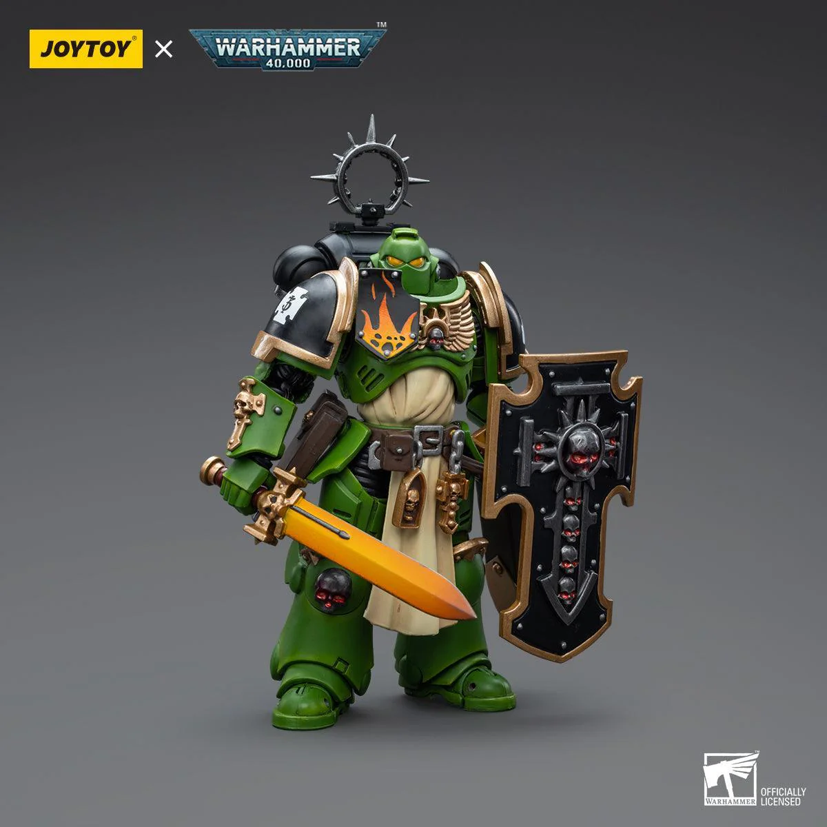 Warhammer Collectibles: 1/18 Scale Salamanders Bladeguard Veteran - Image 3