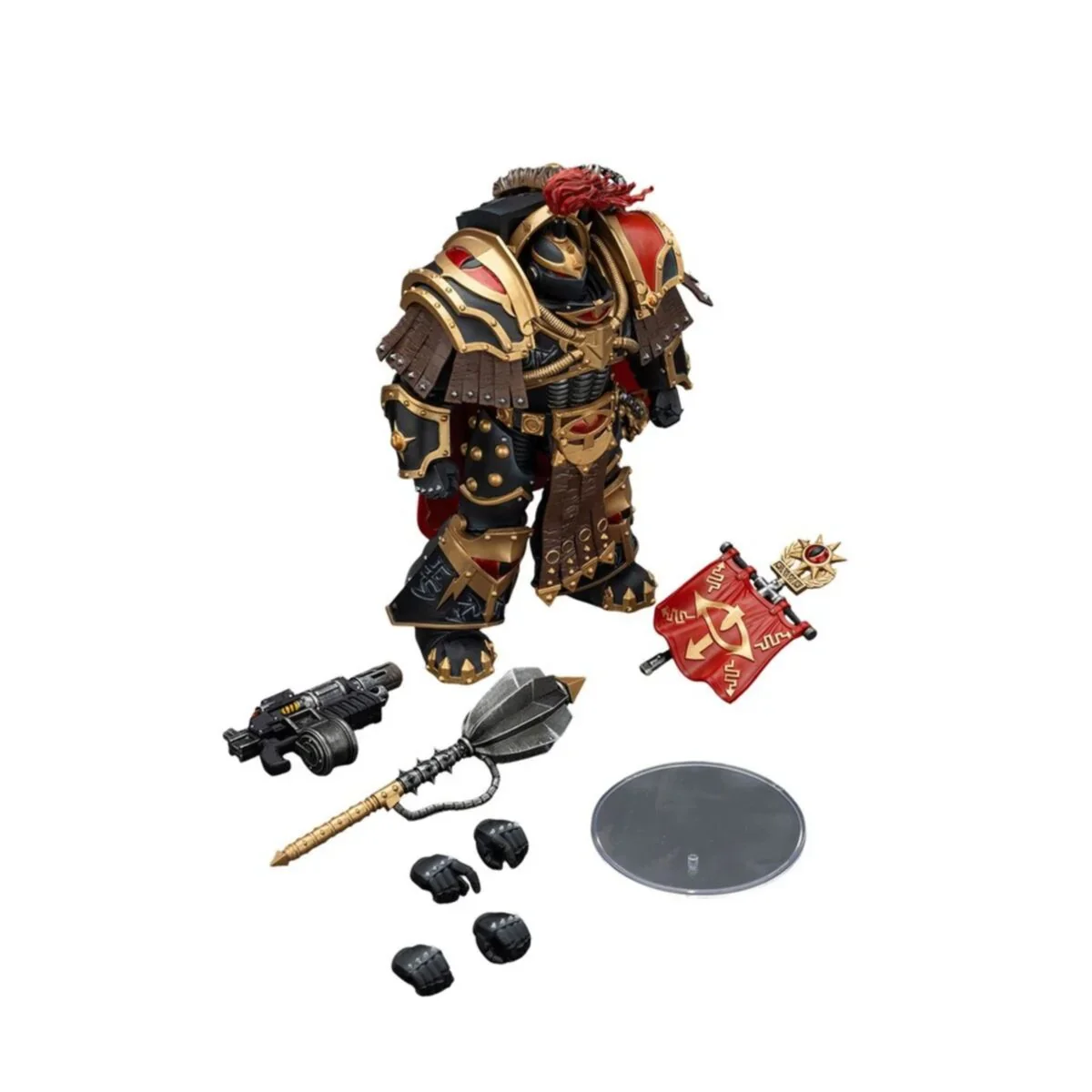 Warhammer Collectibles: 1/18 Scale Sons of Horus Legion Cataphractii Praetor with Combi-Melta - Image 5