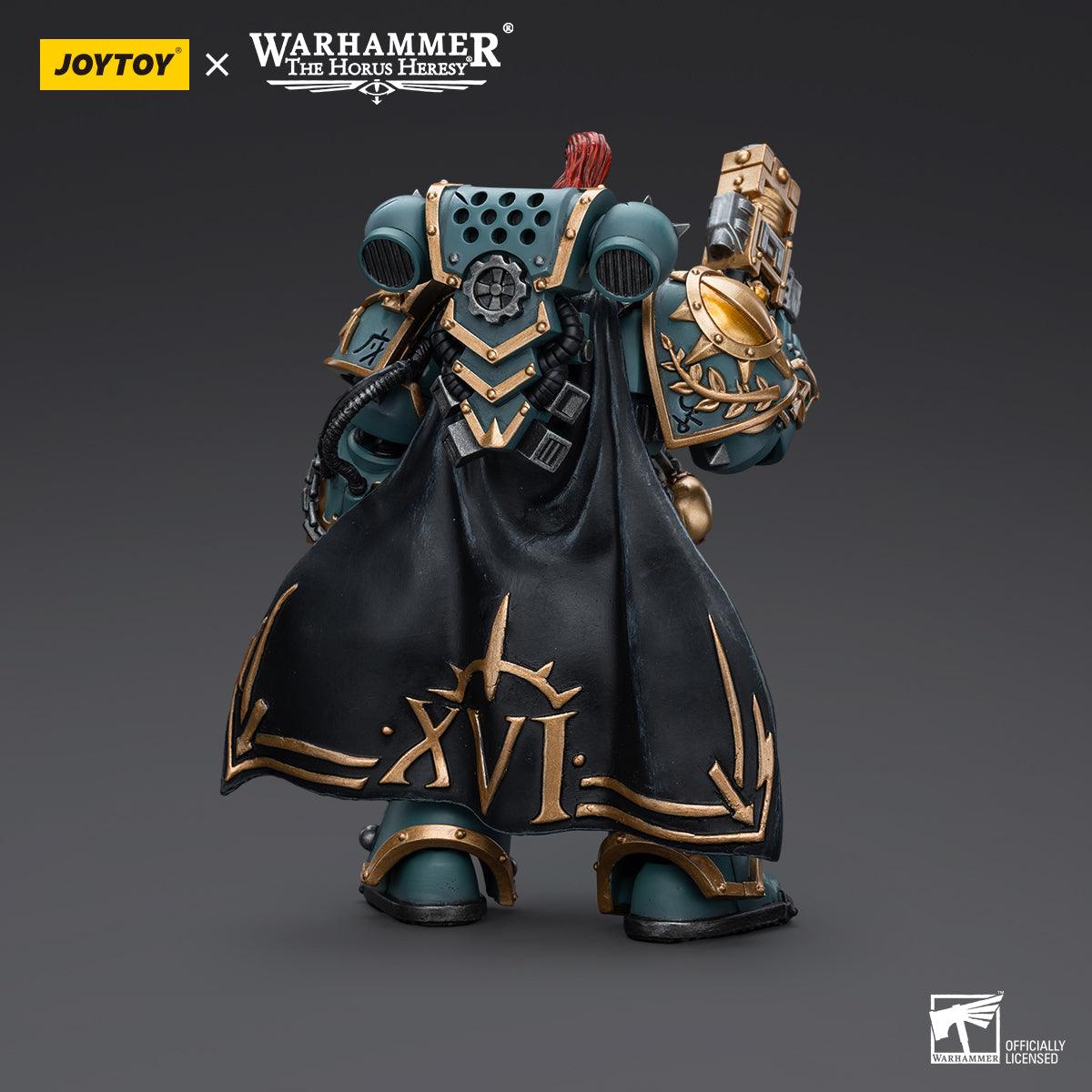 Warhammer Collectibles: 1/18 Scale Sons Of Horus Legion Praetor With Power Fist - Image 2