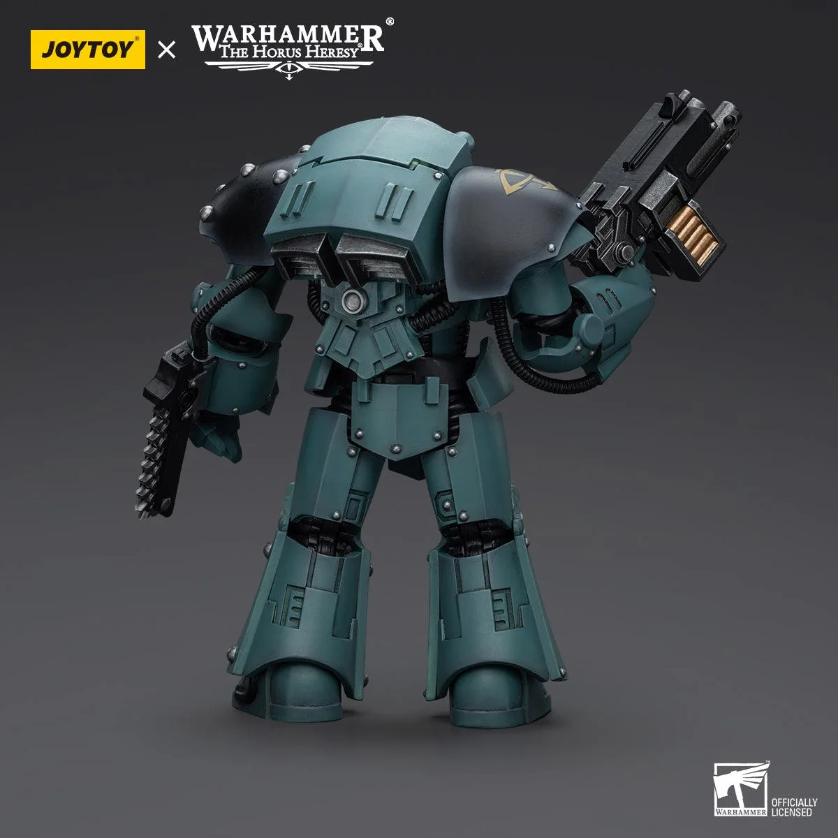 Warhammer Collectibles: 1/18 Scale Sons Of Horus Tartaros Terminator Squad Terminator & Combi-Bolter - Image 2