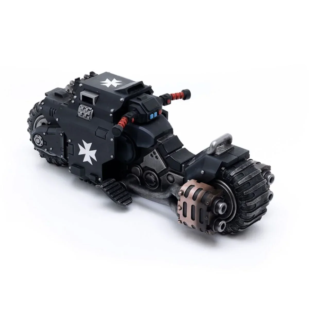 Warhammer Collectibles: 1/18 Scale Space Marines Black Templars Outriders - Pre-Order - Image 3