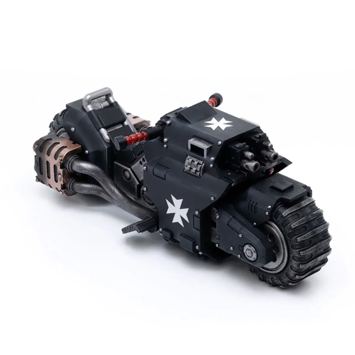 Warhammer Collectibles: 1/18 Scale Space Marines Black Templars Outriders - Pre-Order - Image 4