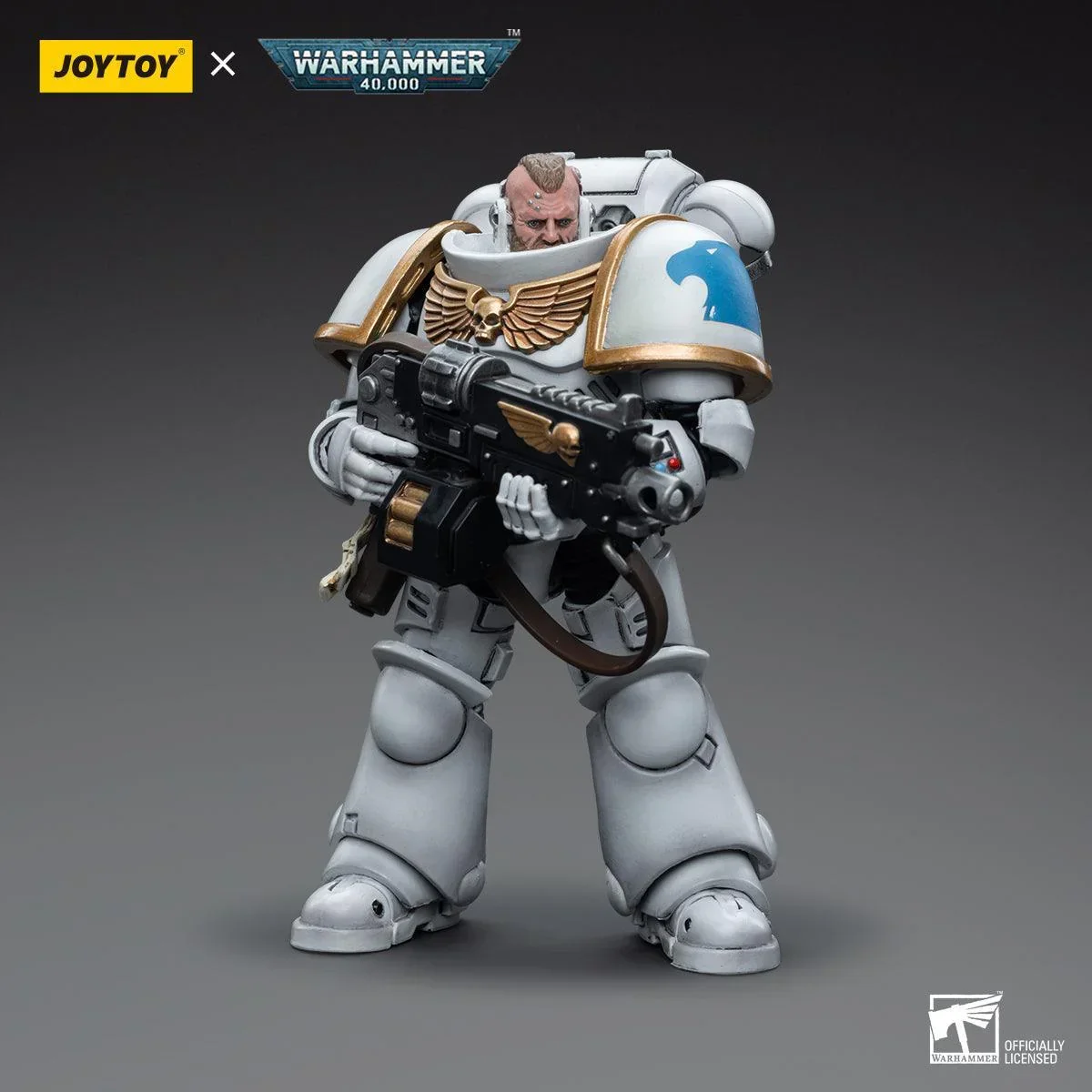 Warhammer Collectibles: 1/18 Scale Space Marines White Consuls Intercessors 2 - Image 3