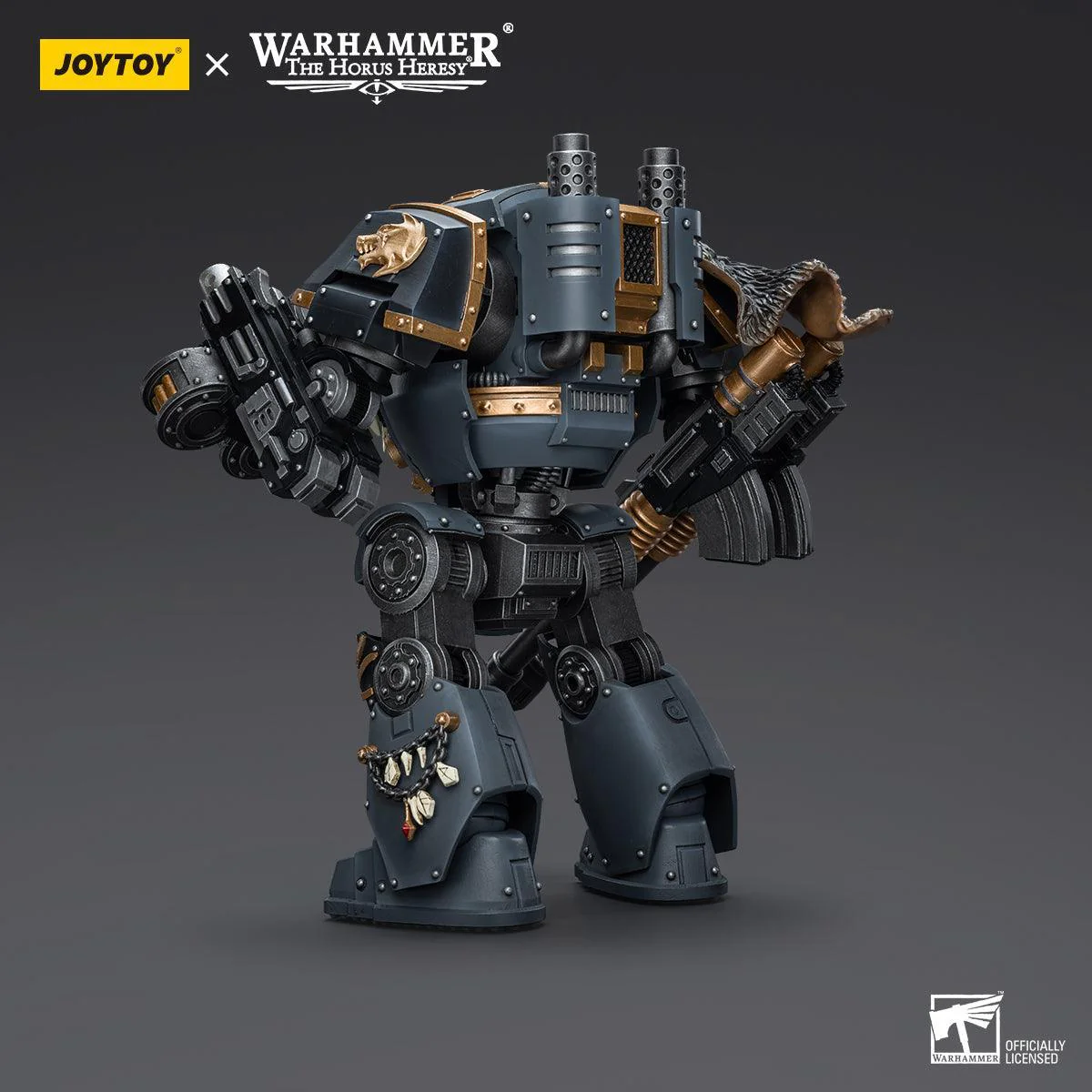 Warhammer Collectibles: 1/18 Scale Space Wolves Contemptor Dreadnought with Gravis Bolt Cannon - Image 2
