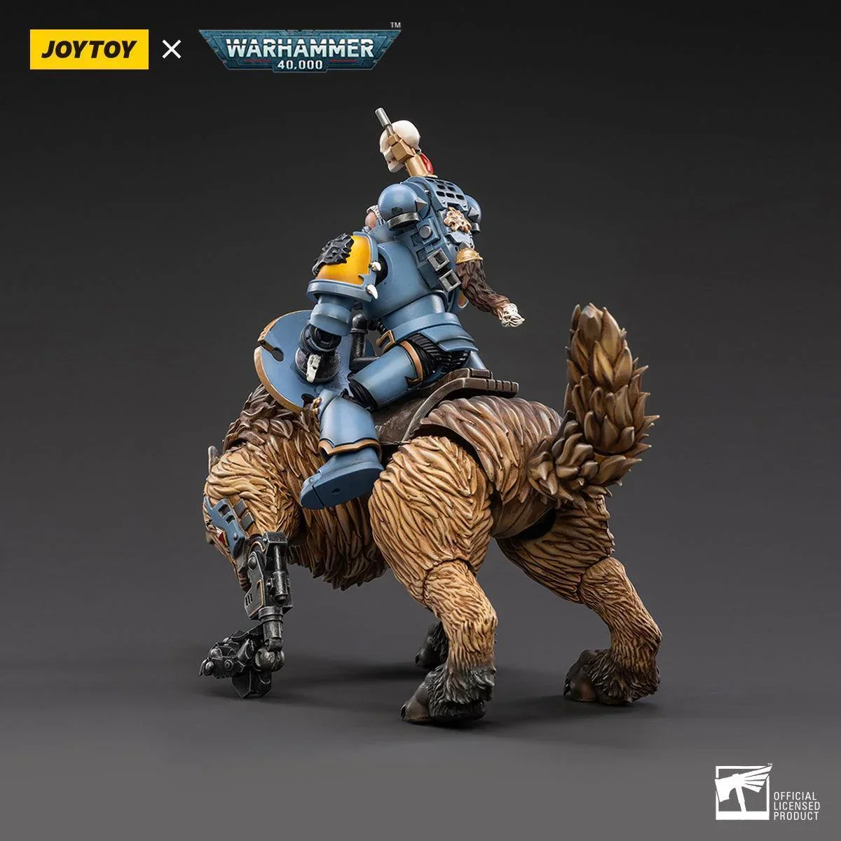 SALE Warhammer Collectibles: 1/18 Scale Space Wolves Thunderwolf Cavalry Bjane - Image 3