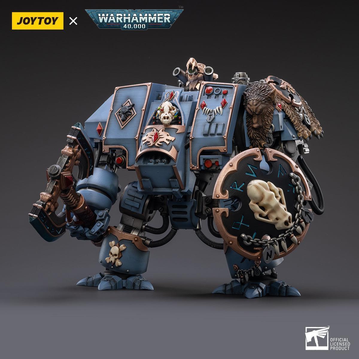 SALE Warhammer Collectibles: 1/18 Scale Space Wolves Venerable Dreadnought Brother Hvor