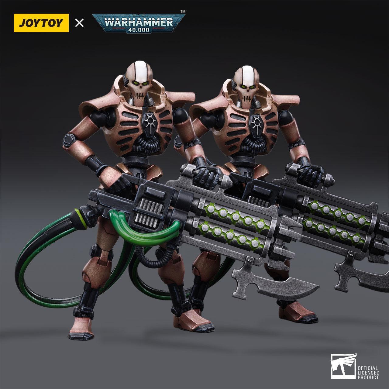 Warhammer Collectibles: 1/18 Scale Szarekhan Dynasty lmmortal with Gauss Blaster