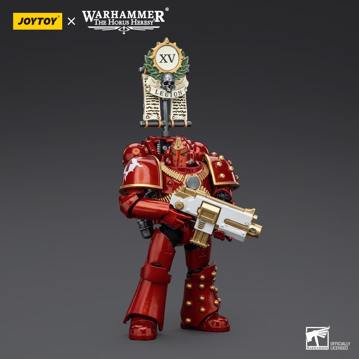 Warhammer Collectibles: 1/18 Scale Thousand Sons Legion MK IV Tactical Squad Legionary with Vexilla - Image 3