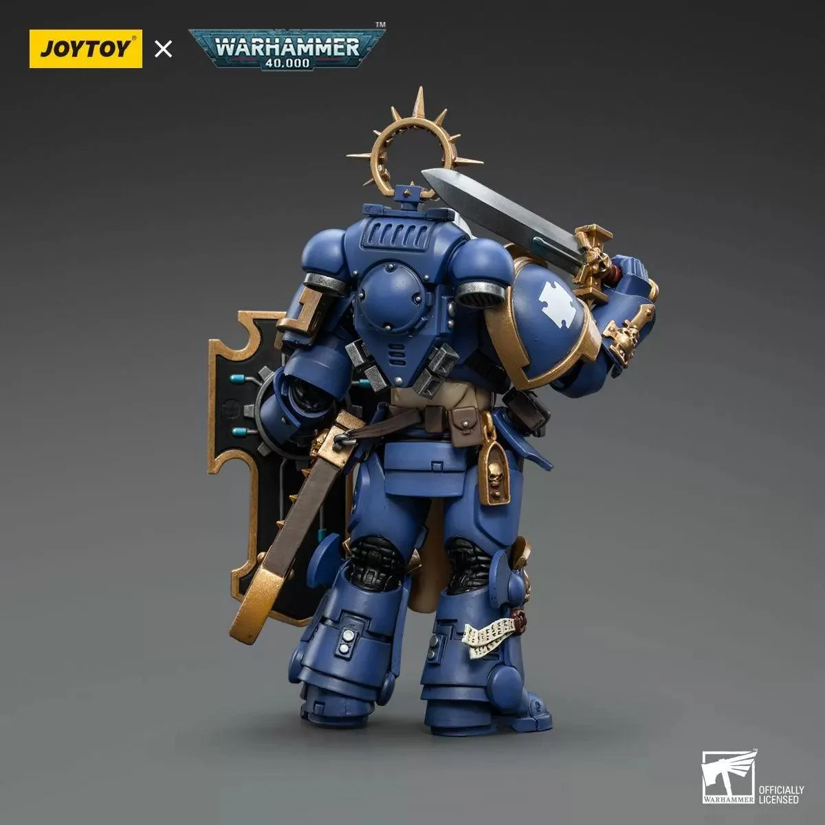 Warhammer Collectibles: 1/18 Scale Ultramarines Bladeguard Veteran 02 - Image 2