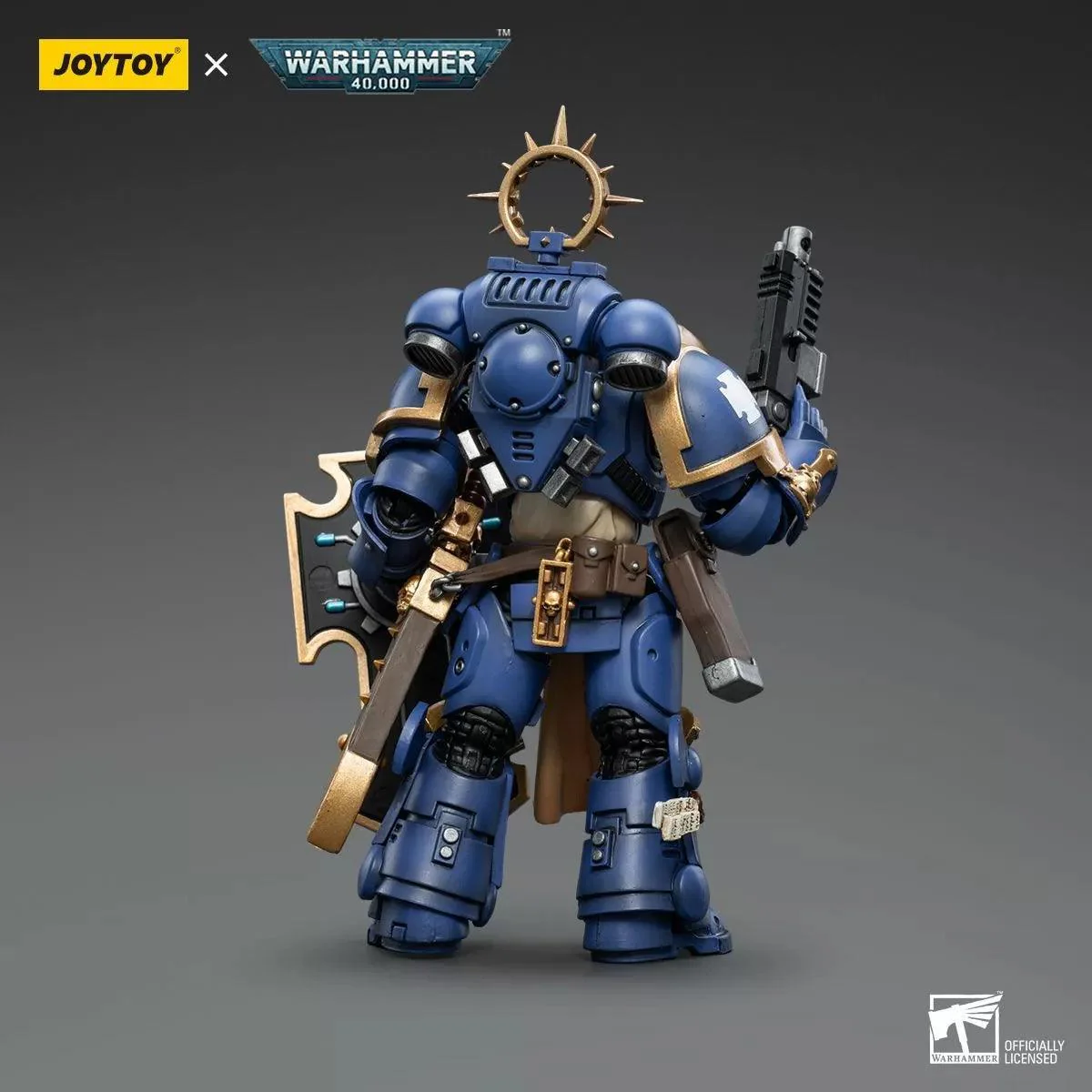 Warhammer Collectibles: 1/18 Scale Ultramarines Bladeguard Veteran Brother Sergeant Proximo - Image 2