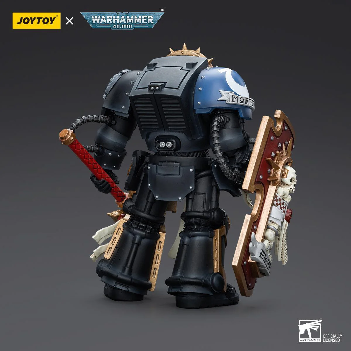 Warhammer Collectibles: 1/18 Scale Ultramarines Chaplain in Terminator Armour - Image 2