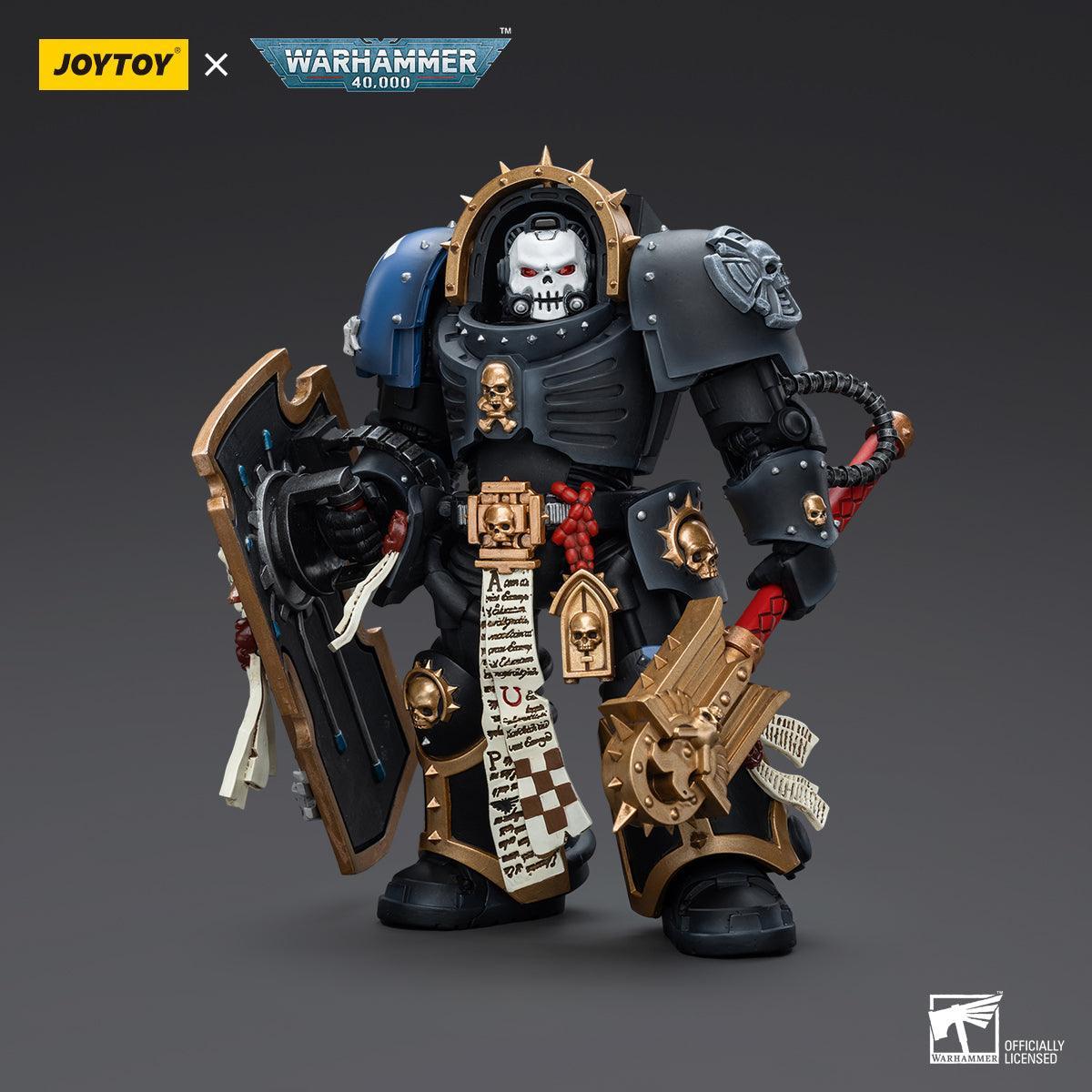 Warhammer Collectibles: 1/18 Scale Ultramarines Chaplain in Terminator Armour - Image 3