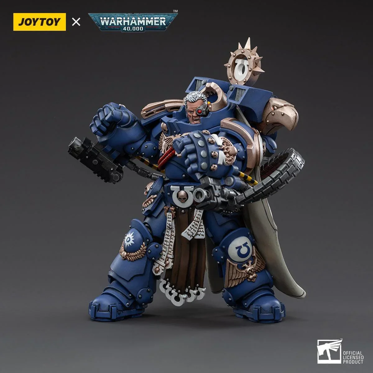 Warhammer Collectibles: 1/18 Scale Ultramarines Chapter Master Marneus Calgar - Image 4