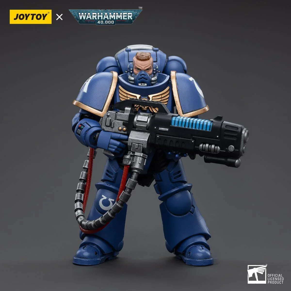 SALE Warhammer Collectibles: 1/18 Scale Ultramarines Hellblasters Brother Paxor