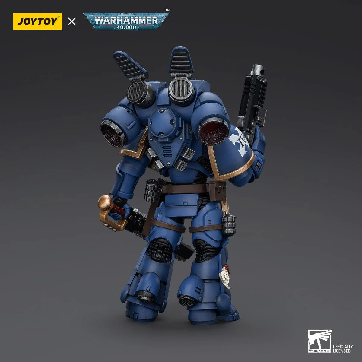 Warhammer Collectibles: 1/18 Scale Ultramarines Jump Pack Intercessors Intercessor 2 - Image 2