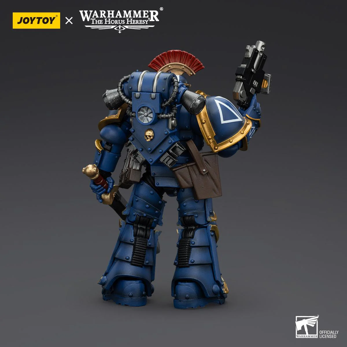 Warhammer Collectibles: 1/18 Scale Ultramarines Legion MKIII Tactical Squad Sergeant with Power Swd - Image 2