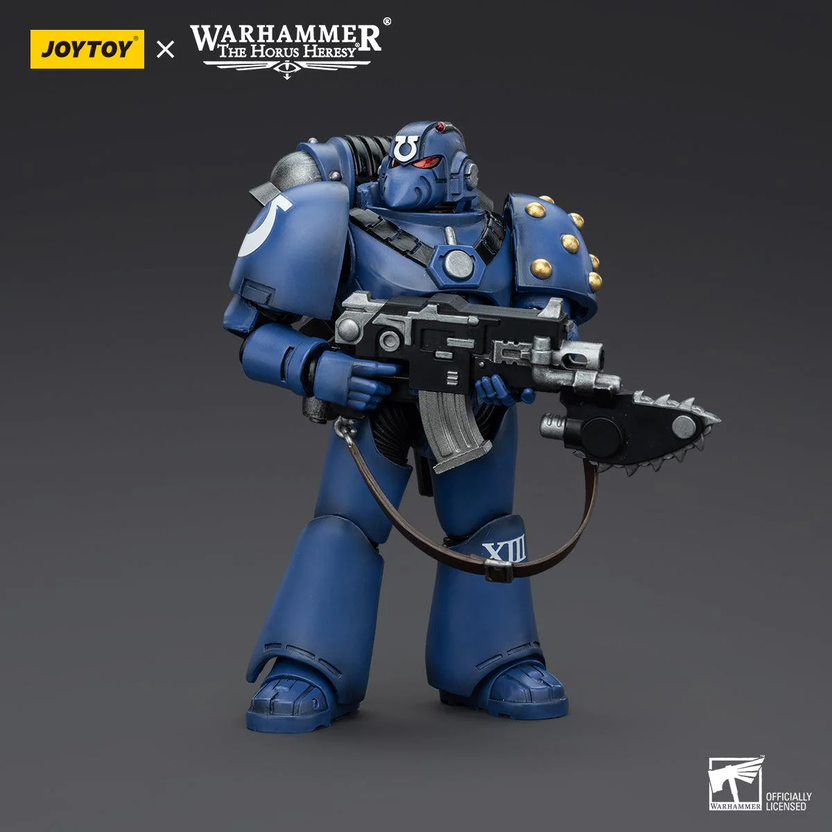 Warhammer Collectibles: 1/18 Scale Ultramarines MK VI Tactical Squad Legionary with Bolter - Image 3