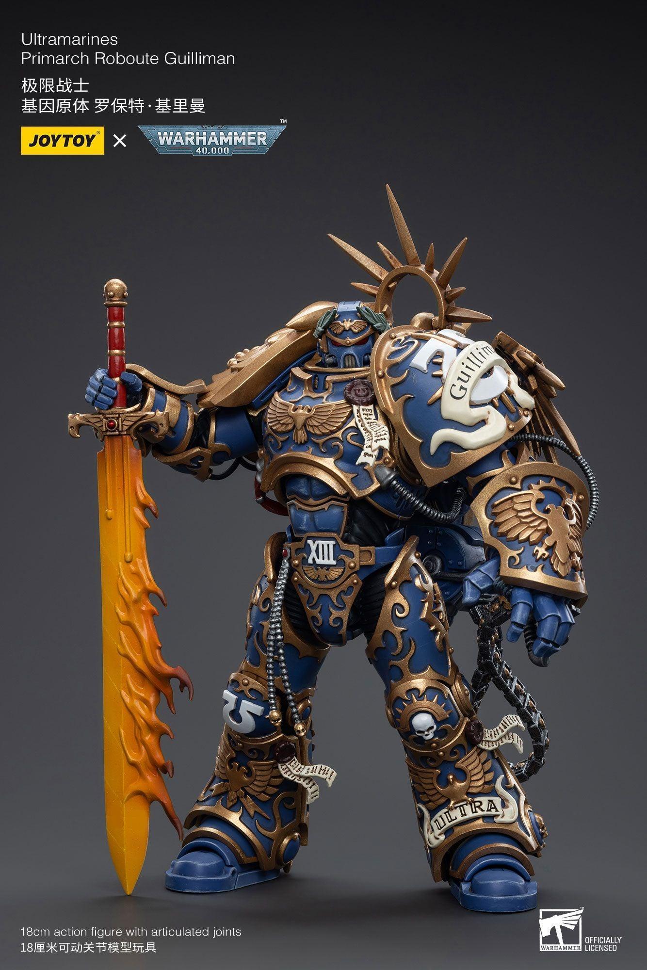 Warhammer Collectibles: 1/18 Scale Ultramarines Primarch Roboute Guillima