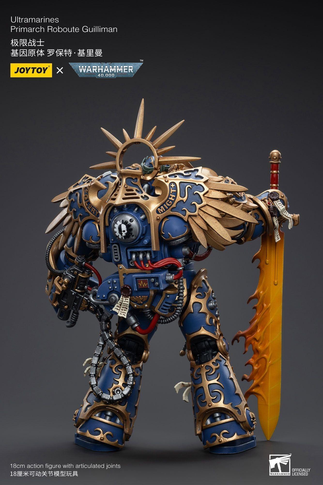Warhammer Collectibles: 1/18 Scale Ultramarines Primarch Roboute Guillima - Image 2