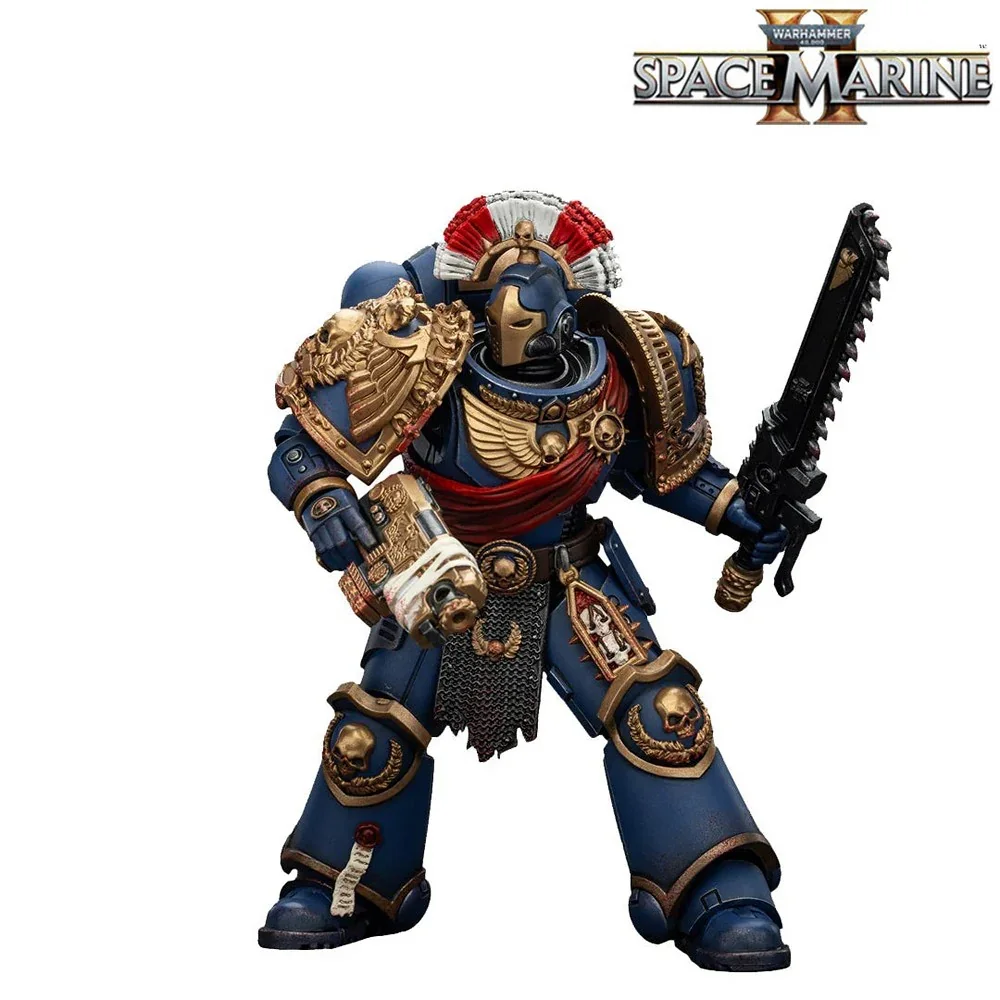 Warhammer Collectibles: 1/18 Scale Ultramarines Relic Secundus Armour with Artificer bolt rifle - Image 4