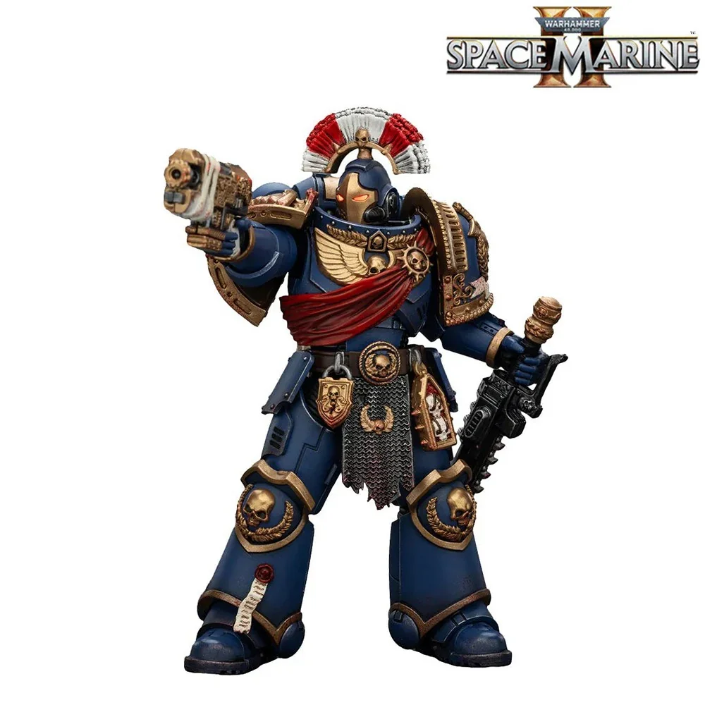 Warhammer Collectibles: 1/18 Scale Ultramarines Relic Secundus Armour with Artificer bolt rifle - Image 5