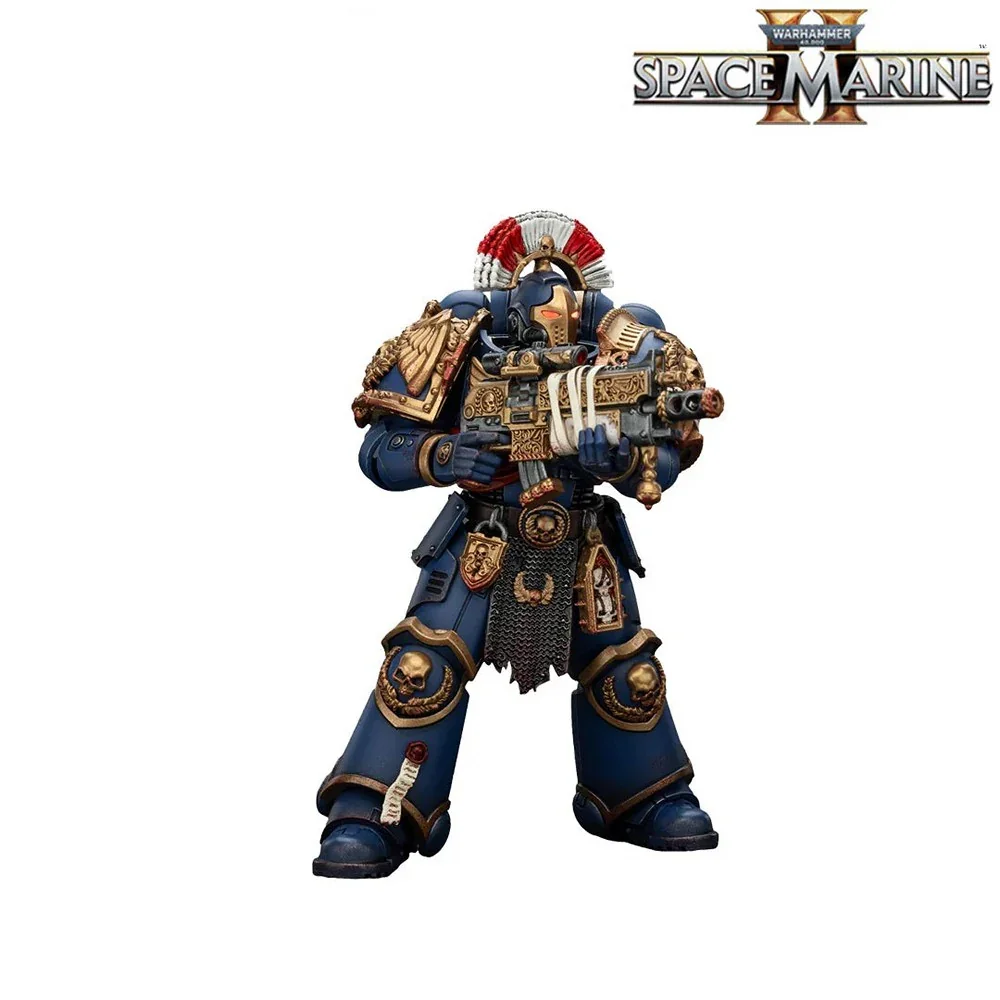 Warhammer Collectibles: 1/18 Scale Ultramarines Relic Secundus Armour with Artificer bolt rifle - Image 7
