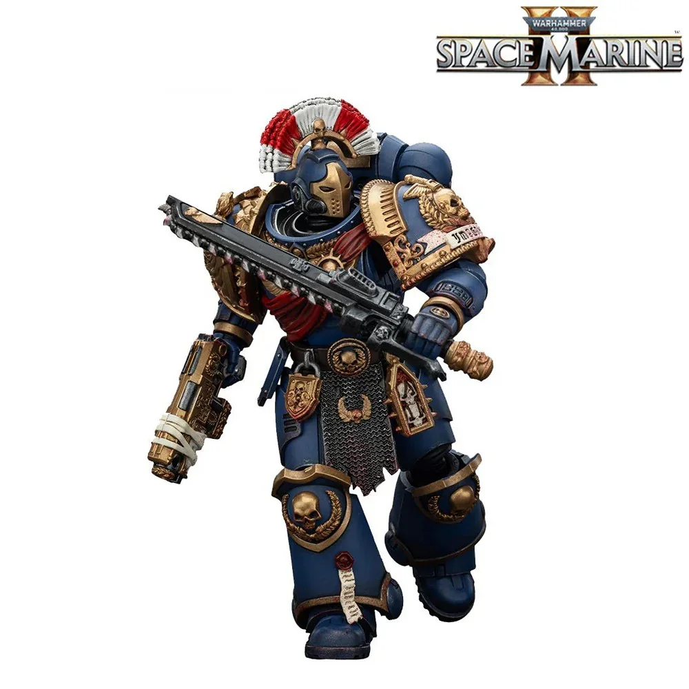 Warhammer Collectibles: 1/18 Scale Ultramarines Relic Secundus Armour with Artificer bolt rifle - Image 8