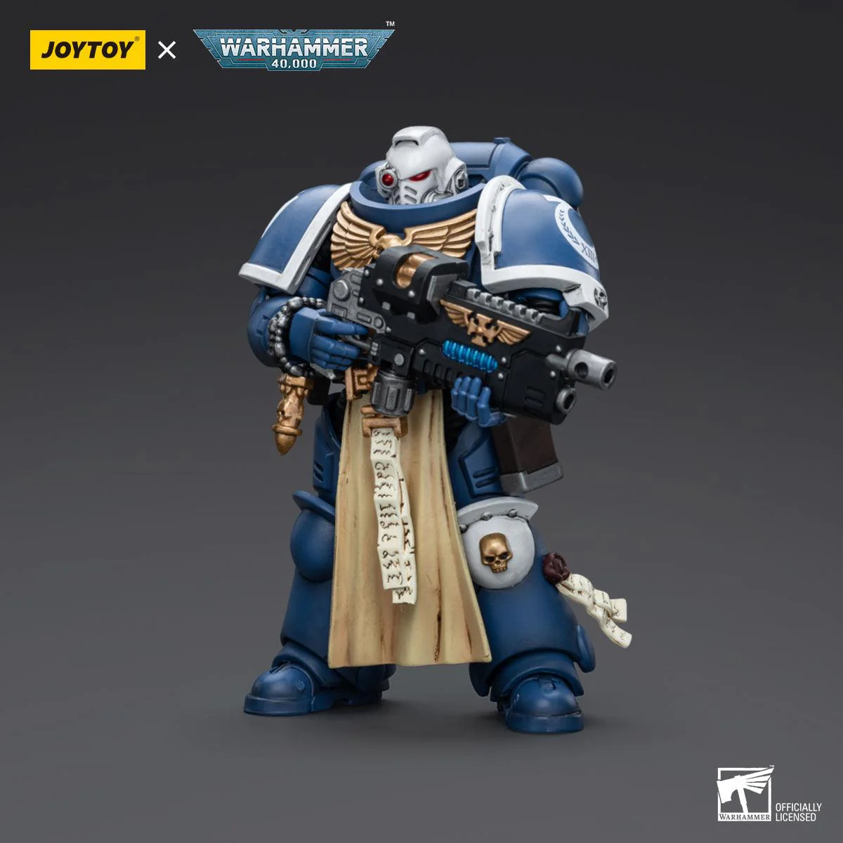 Warhammer Collectibles: 1/18 Scale Ultramarines Sternguard Veteran with Combi-Plasma - Image 3