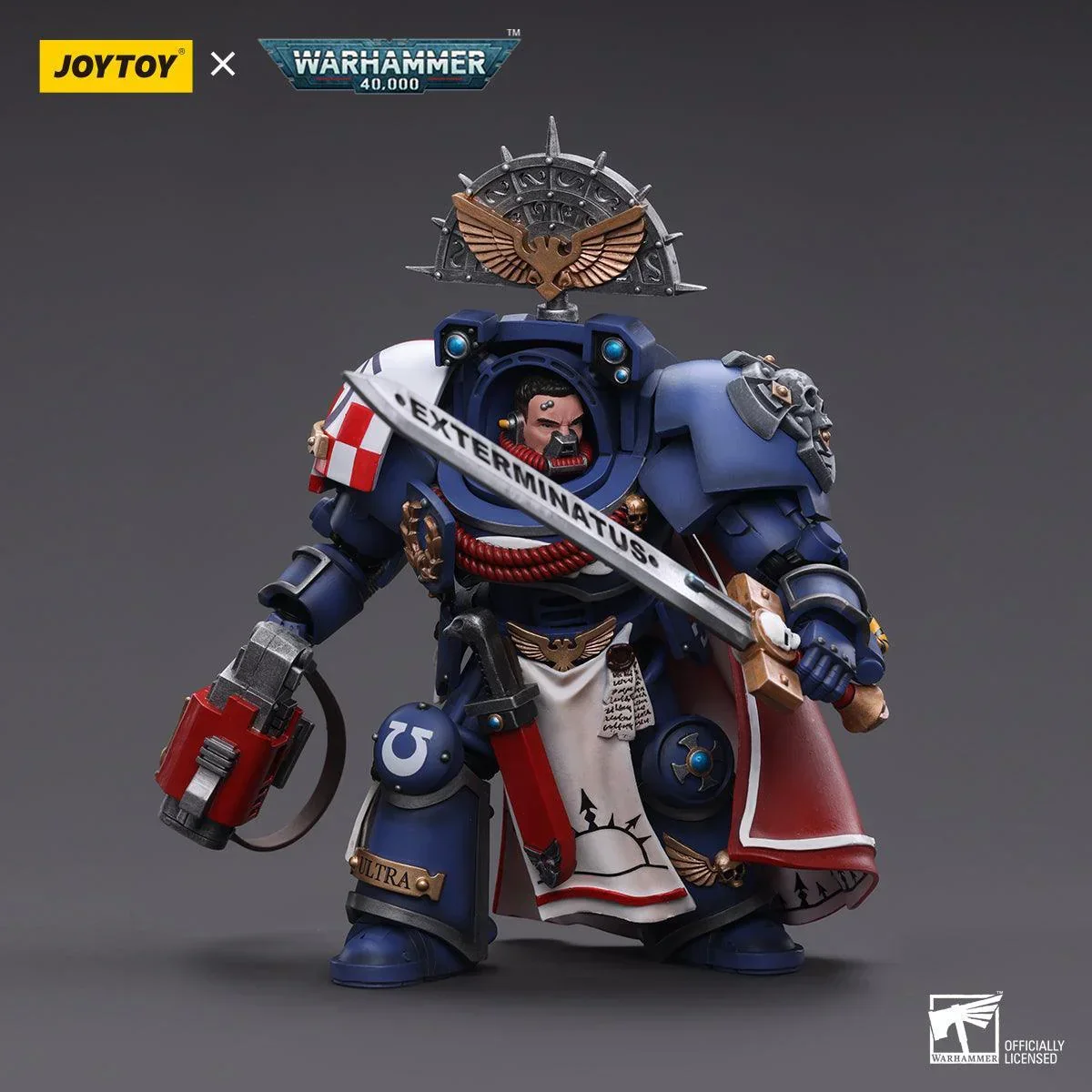 Warhammer Collectibles: 1/18 Scale Ultramarines Terminator Captain - Image 3