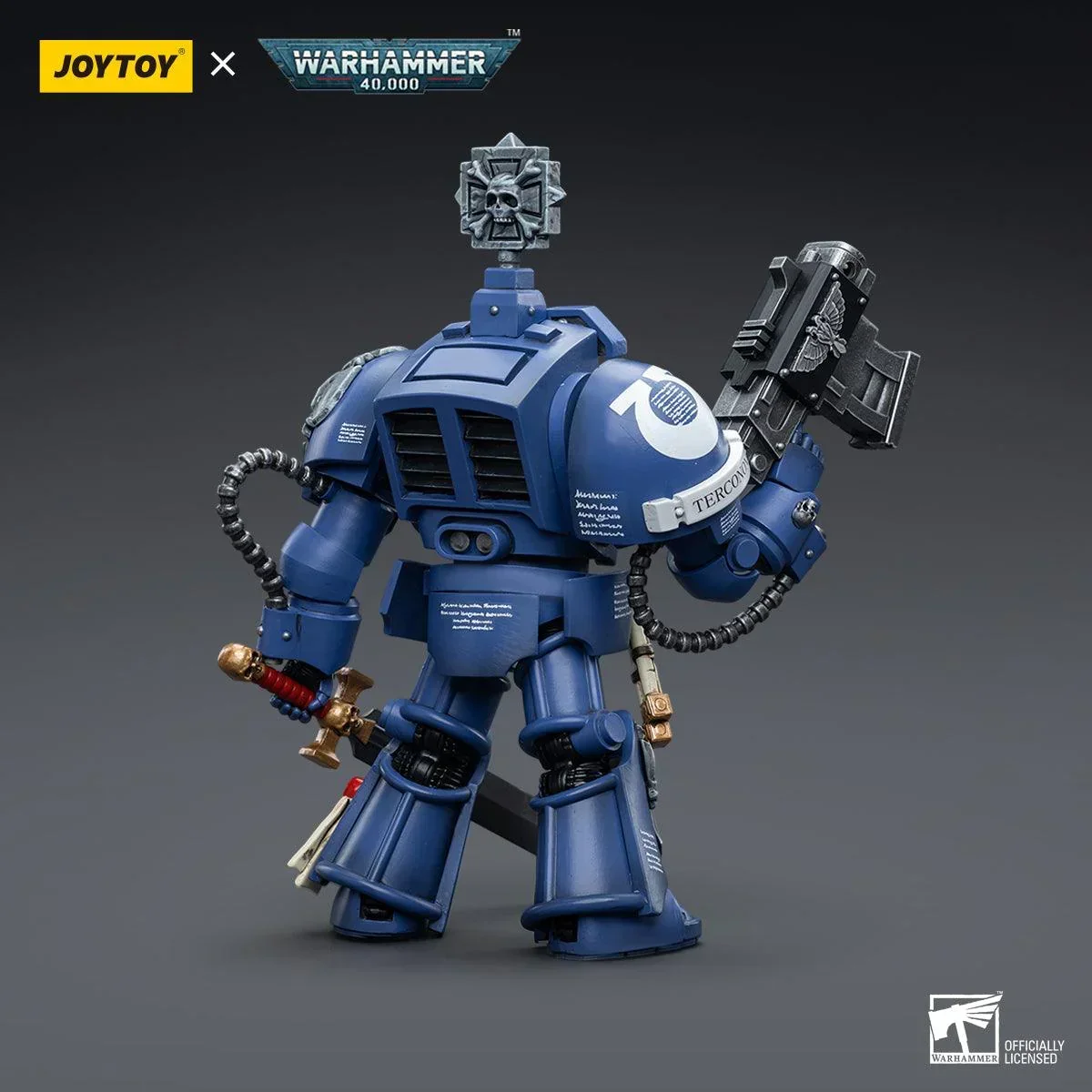SALE Warhammer Collectibles: 1/18 Scale Ultramarines Terminators Sergeant Terconon - Image 2