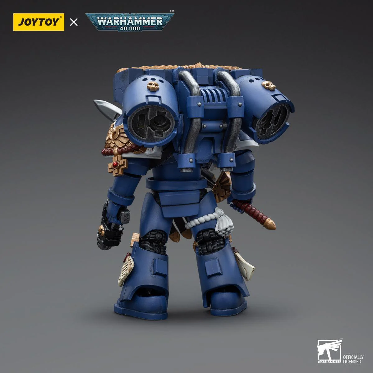 Warhammer Collectibles: 1/18 Scale Ultramarines Vanguard Veteran Sergeant - Image 2