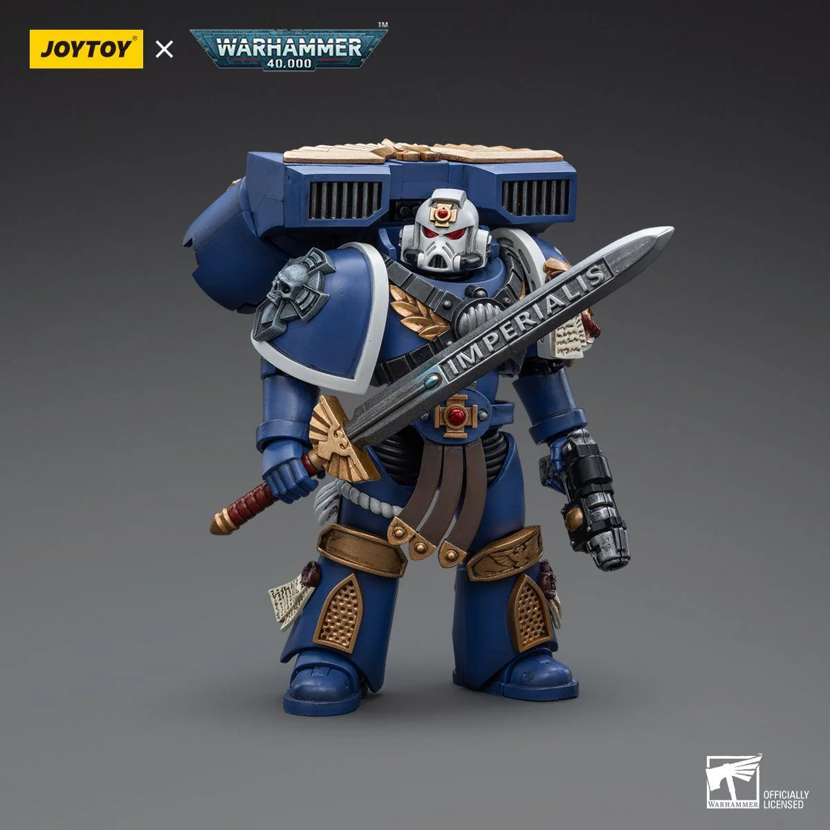Warhammer Collectibles: 1/18 Scale Ultramarines Vanguard Veteran Sergeant - Image 3