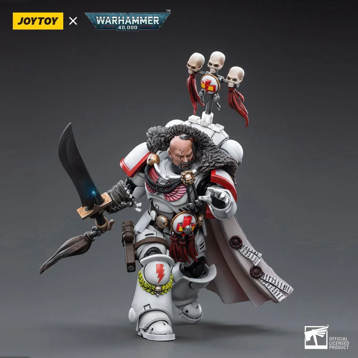 Warhammer Collectibles: 1/18 Scale White Scars Captain Kor'sarro Khan - Image 2