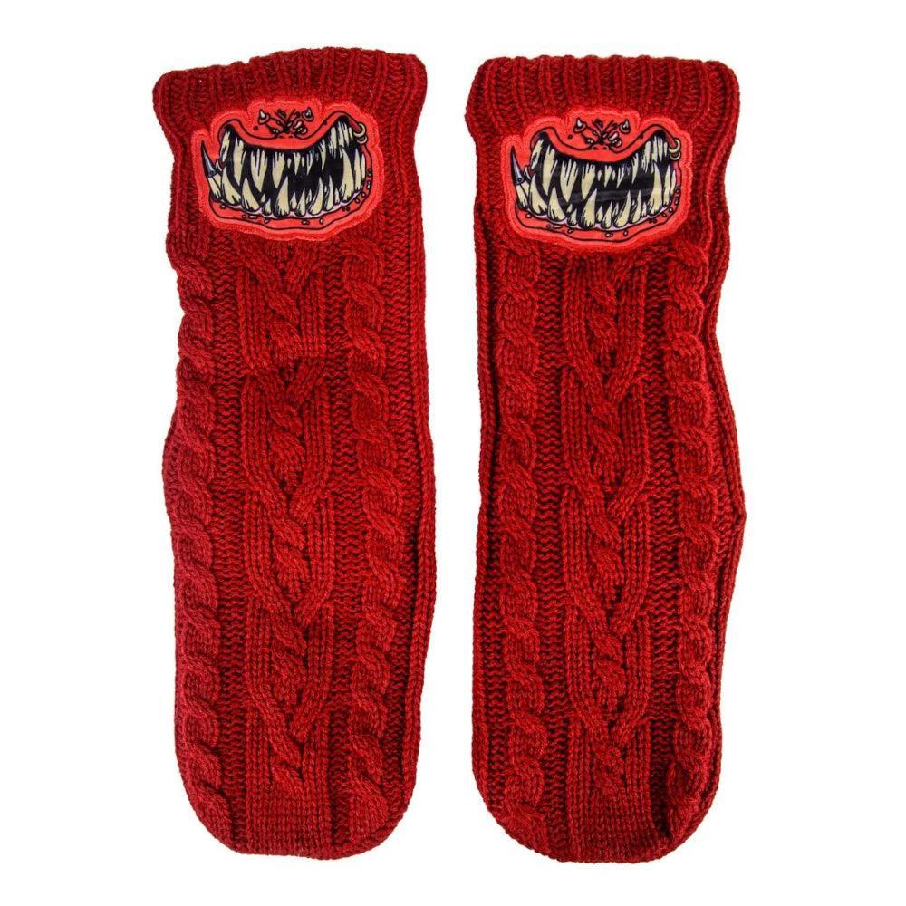 Warhammer Red Squig Slipper Socks - Image 3